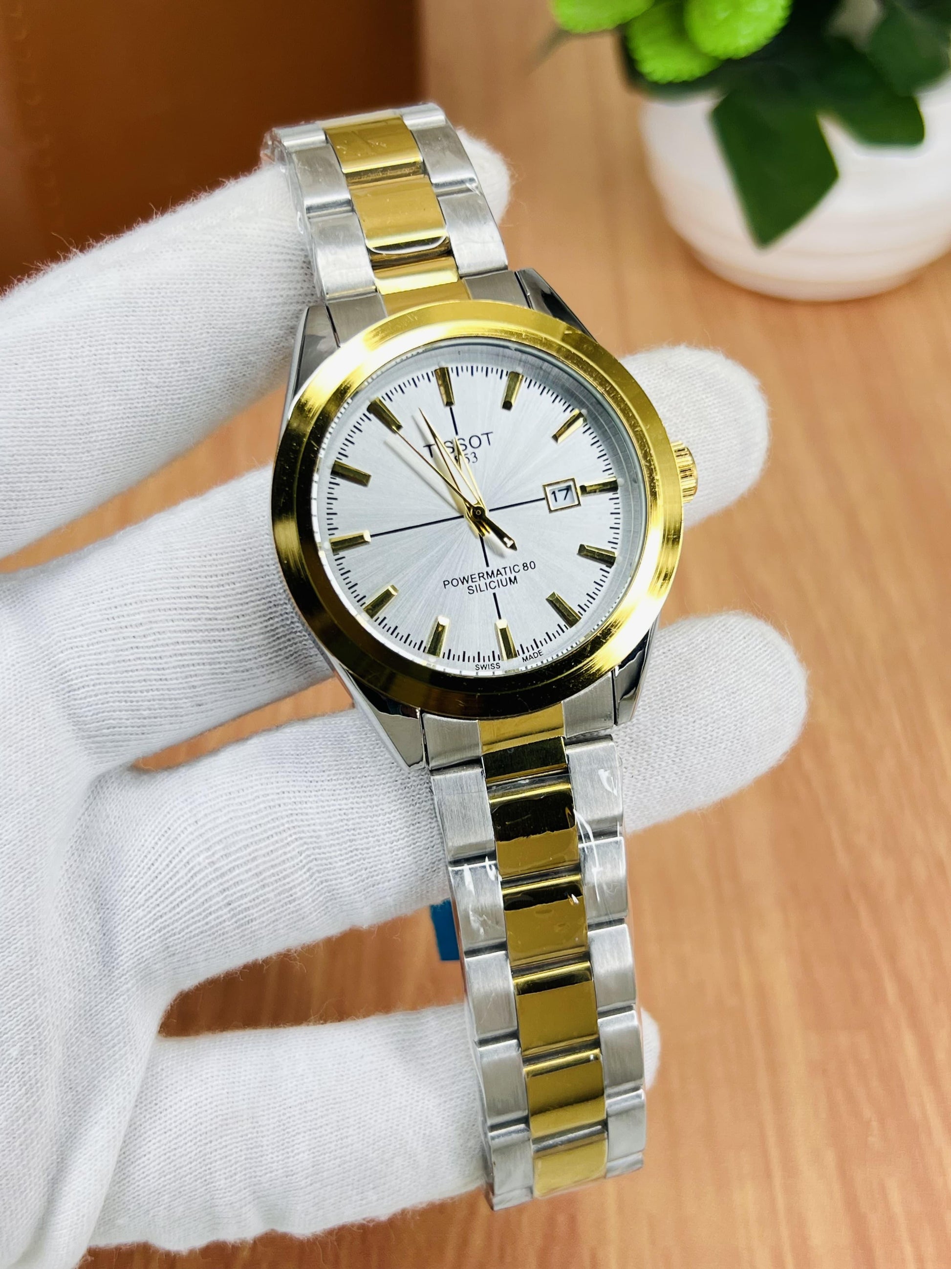 Tissot Steel Chain Watch – Smooth Machine with Premium Finish
