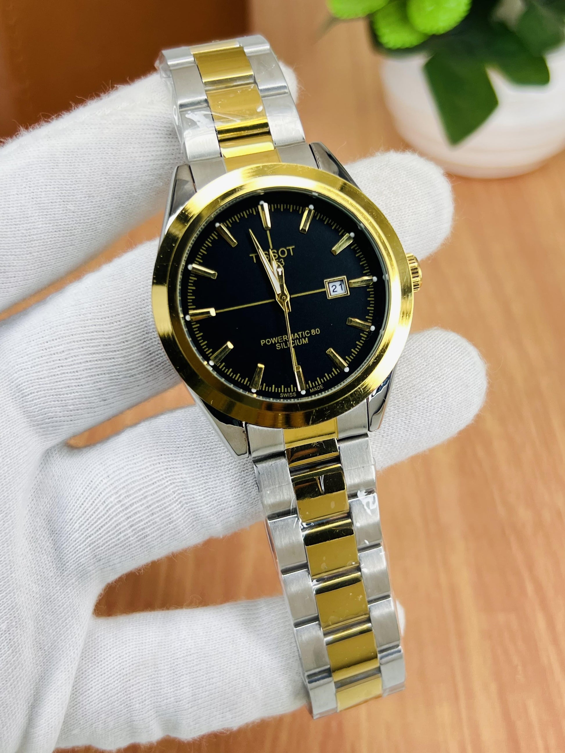 Tissot Steel Chain Watch – Smooth Machine with Premium Finish