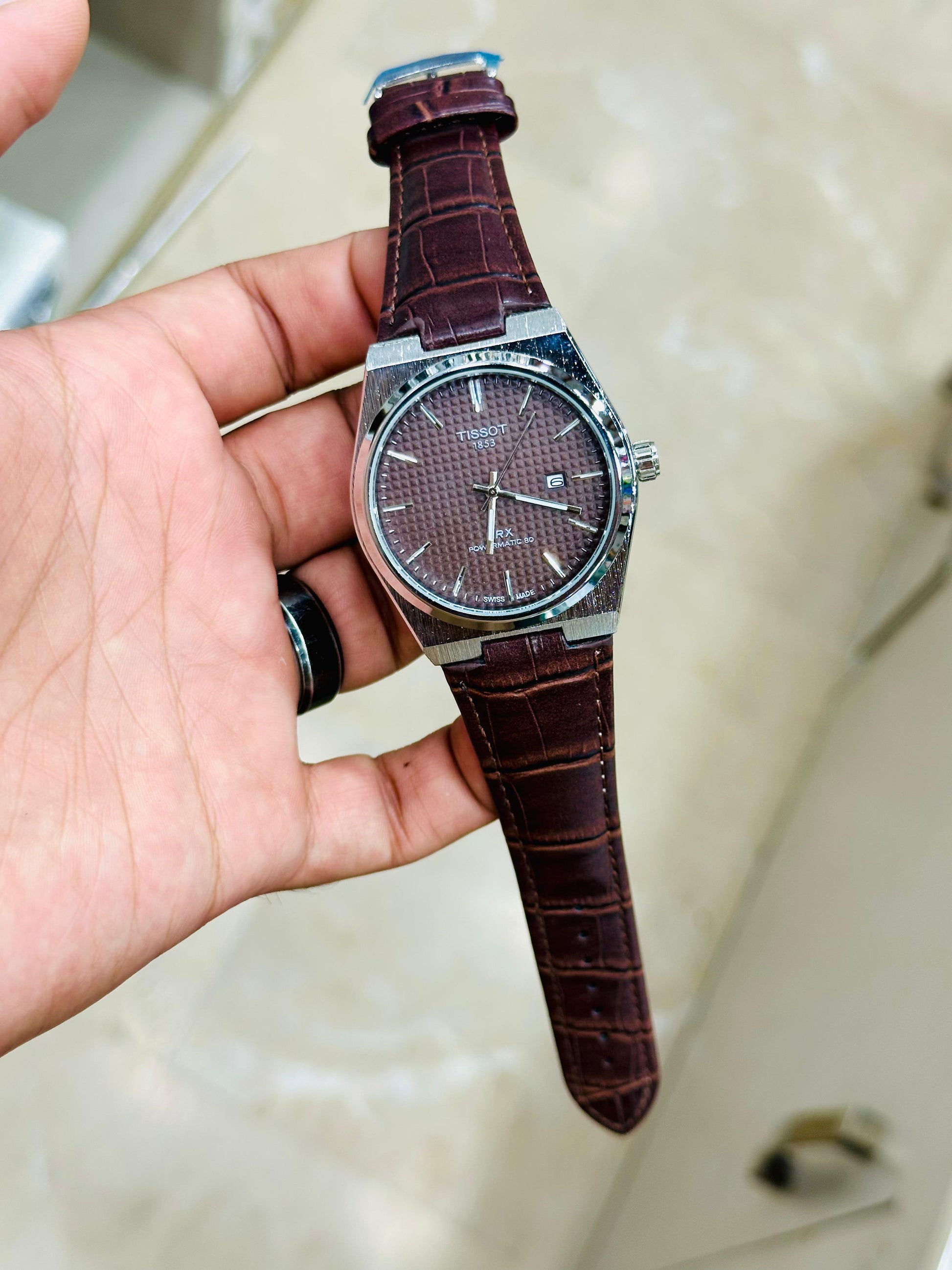 Tissot PRX – Master-Lock Strap with Date Working