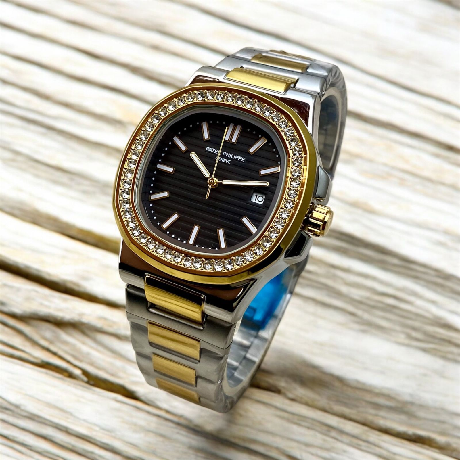Patek Philippe – Stone Bezel Luxury Watch, Latest Article with Best Finishing