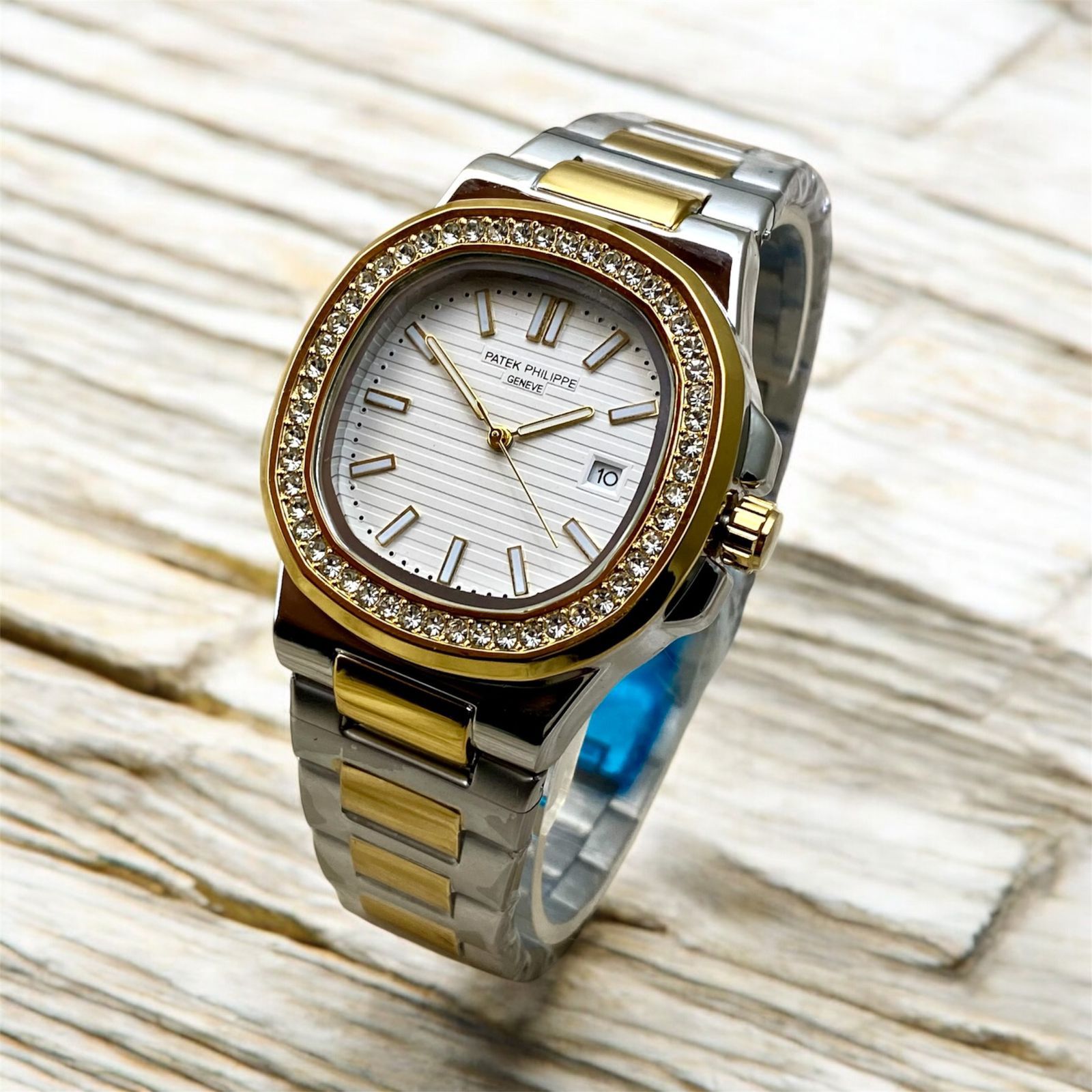 Patek Philippe – Stone Bezel Luxury Watch, Latest Article with Best Finishing